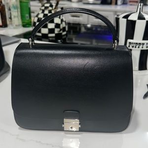 Michael Kors Collection Black Mia Satchel BNWT $1495